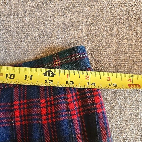 PENDLETON Vintage Authentic Mac Lennan Tartan Plaid Wool Skirt Size 10 Midi Maxi - Picture 6 of 7